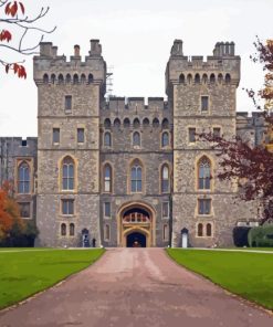 Windsor Castle England Diamond Painting