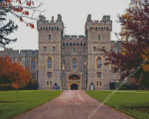 Windsor Castle England Diamond Painting