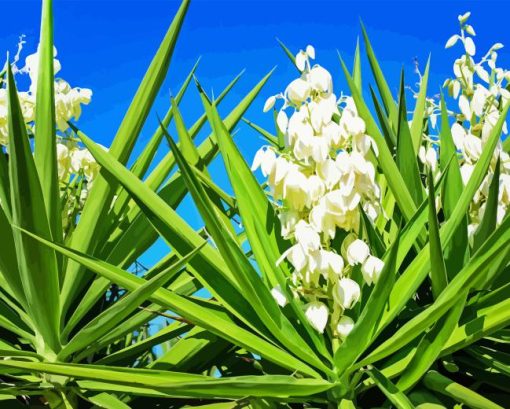 Yucca Flowers Diamond Painting