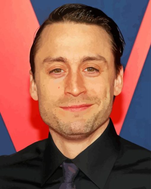 Actor Kieran Culkin Diamond Painting