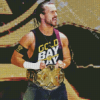 Adam Cole Wrestler Diamond Painting