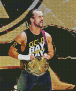 Adam Cole Wrestler Diamond Painting