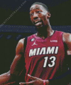 Bam Adebayo Player Diamond Painting