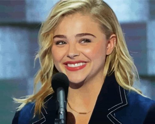 Beautiful Chloe Grace Moretz Diamond Painting