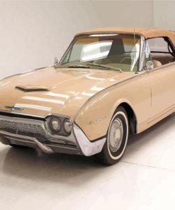 Beige 1961 Thunderbird Diamond Painting