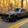 Black 1967 Ford Mustang Diamond Painting