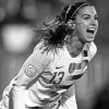 Black And White Alex Morgan Diamond Painting