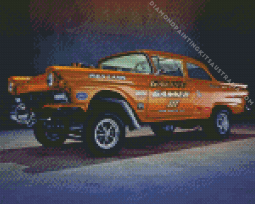 Brown Gasser Diamond Painting