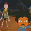 Camp Camp Cartoon Diamond Painting