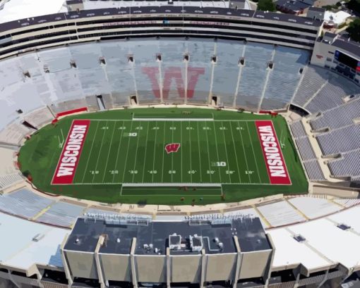 Camp Randall Diamond Painting