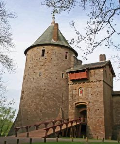 Castell Coch Cardiff Diamond Painting