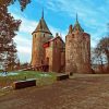 Castell Coch In Cardiff Diamond Painting