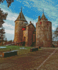 Castell Coch In Cardiff Diamond Painting