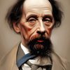 Charles Dickens Novelist Diamond Painting