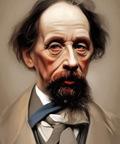 Charles Dickens Novelist Diamond Painting