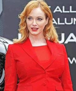 Christina Hendricks Diamond Painting