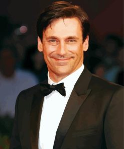 Classy Jon Hamm Diamond Painting