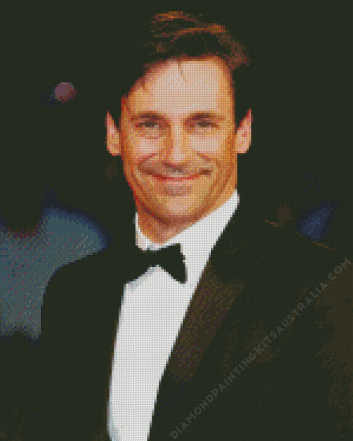 Classy Jon Hamm Diamond Painting