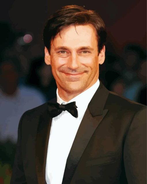 Classy Jon Hamm Diamond Painting