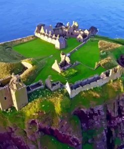 Dunnottar Castle Diamond Painting