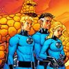 Fantastic Four Animation Diamond Painting