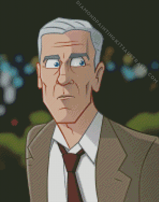 Frank Drebin Character Diamond Painting