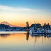 Gig Harbor At Sunset Diamond Painting