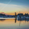 Gig Harbor At Sunset Diamond Painting