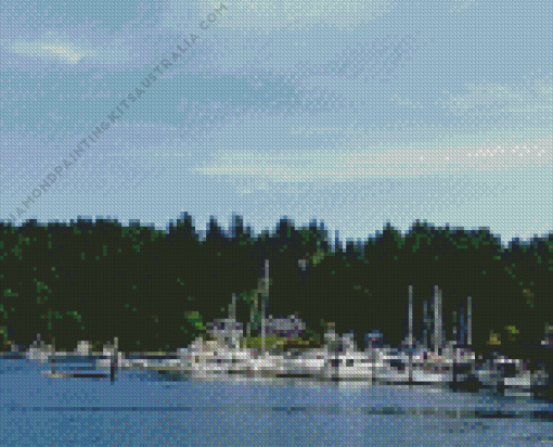 Gig Harbor City Diamond Painting