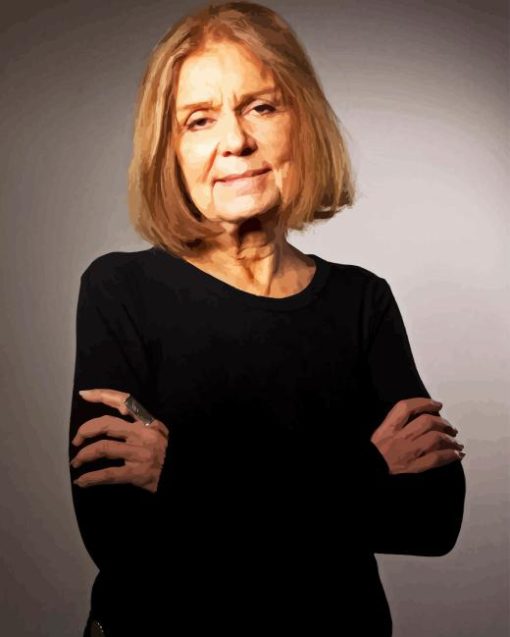 Gloria Steinem Diamond Painting