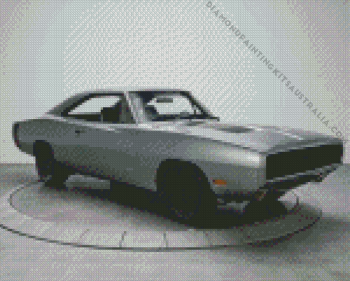 Grey Charger Rt 1970 Diamond Painting