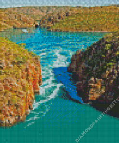 Horizontal Falls Landscape Diamond Painting