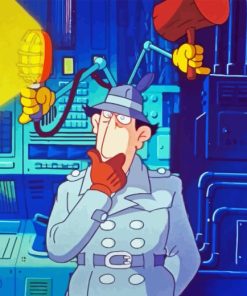 Inspector Gadget Character Diamond Painting