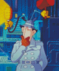 Inspector Gadget Character Diamond Painting