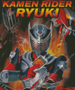 Kamen Rider Ryuki Diamond Painting