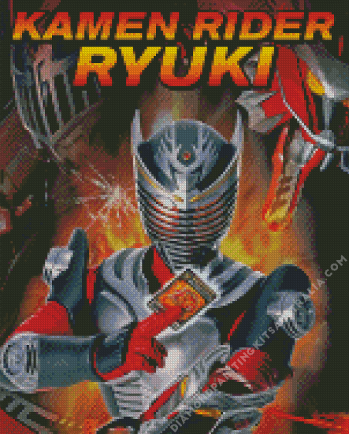 Kamen Rider Ryuki Diamond Painting