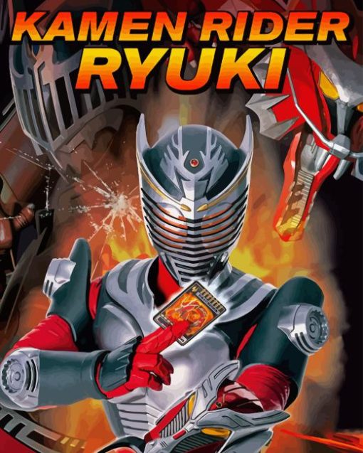 Kamen Rider Ryuki Diamond Painting