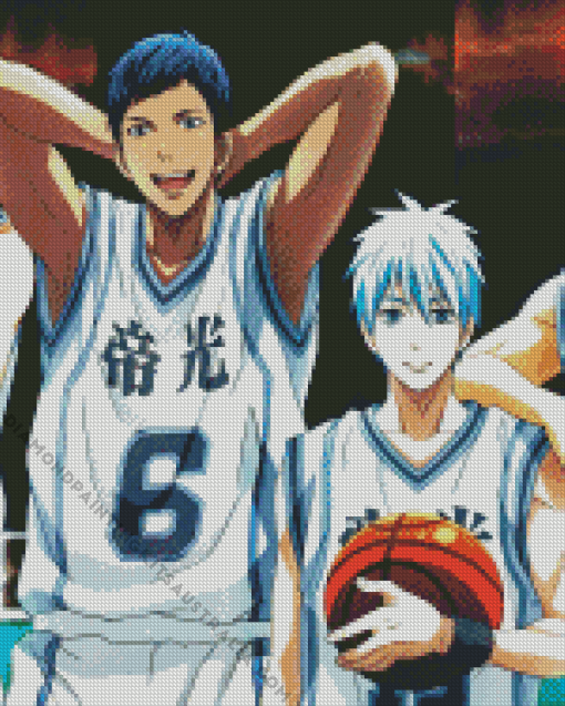 Kurokos Basketball Players Diamond Painting