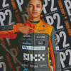 Lando Norris Racer Diamond Painting