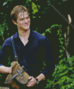 Macgyver Character Diamond Painting