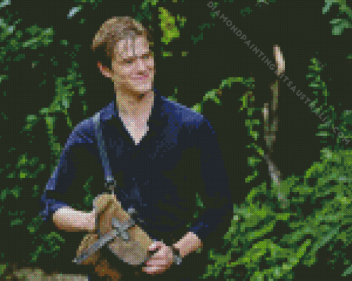 Macgyver Character Diamond Painting