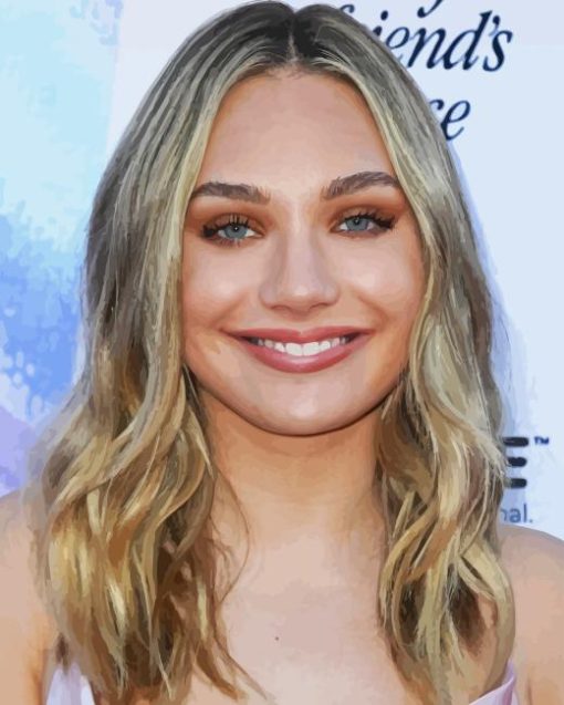 Maddie Ziegler Smiling Diamond Painting