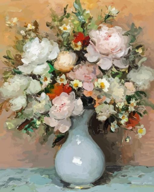 Marcel Dyf Vase Of Flowers Diamond Painting