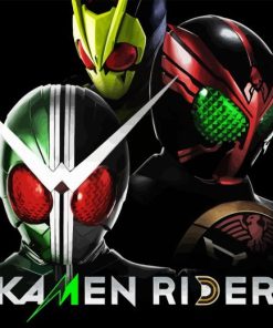 Masked Rider Poster Diamond Painting