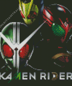 Masked Rider Poster Diamond Painting