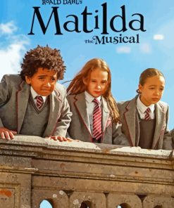 Matilda The Musical Poster Diamond Painting