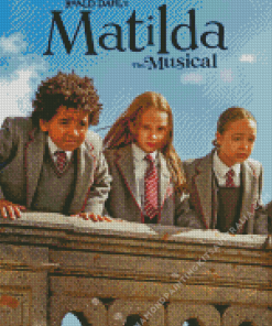 Matilda The Musical Poster Diamond Painting