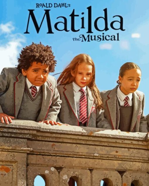 Matilda The Musical Poster Diamond Painting