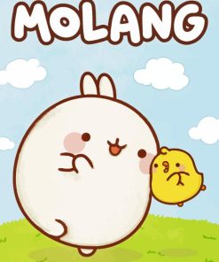 Molang Poster Diamond Painting