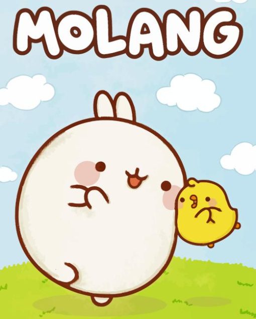 Molang Poster Diamond Painting